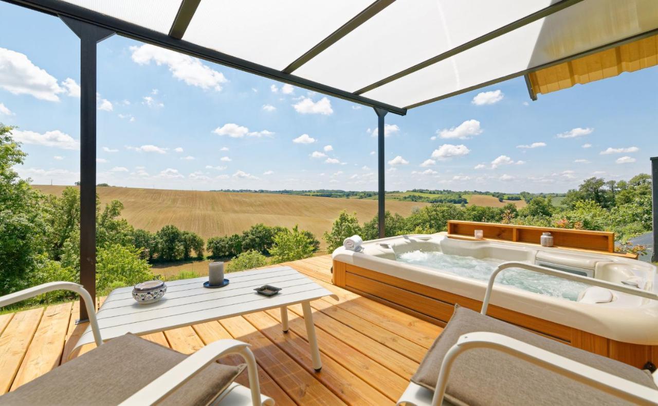 Chambre D'Hotes De Charme A La Maison Bleue Savignac-Mona Kültér fotó