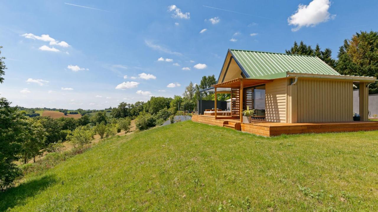 Chambre D'Hotes De Charme A La Maison Bleue Savignac-Mona Kültér fotó